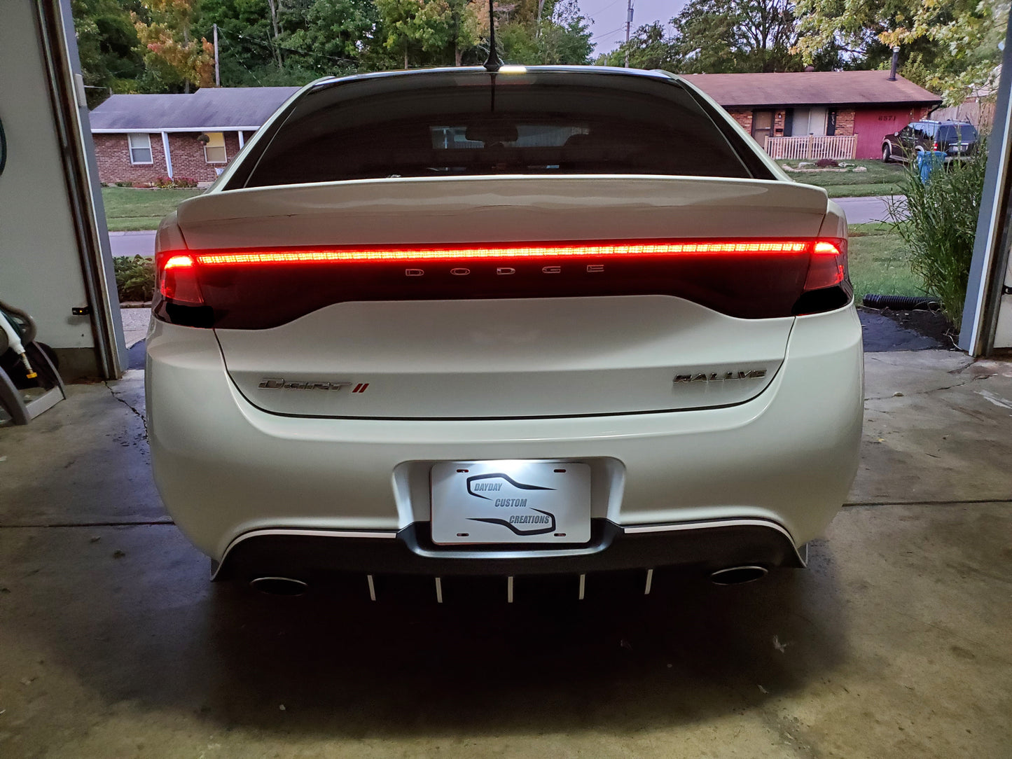 13-16 Dodge Dart Taillight Decal Design 10