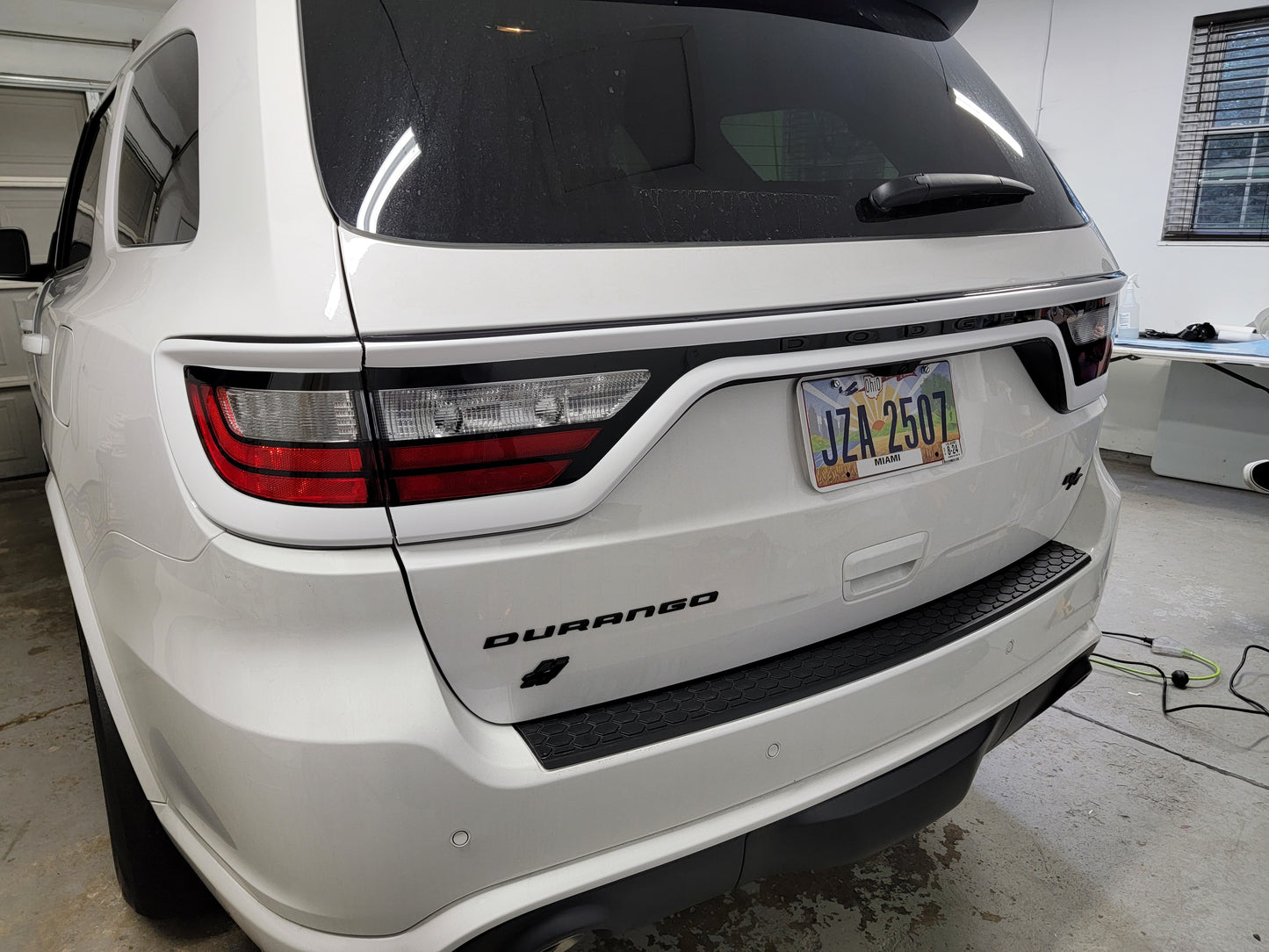 14-25 Dodge Durango Colored Taillight Tint Overlay
