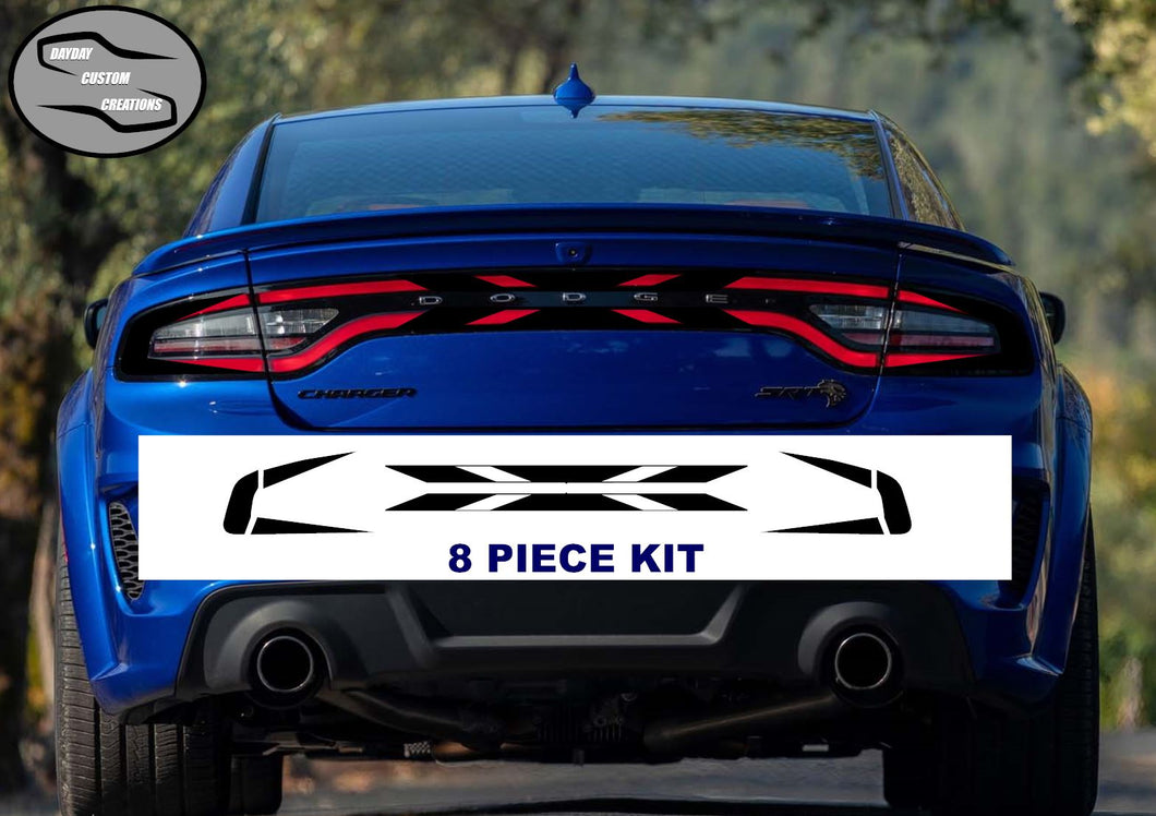 15-23 Dodge Charger Taillight Decal Design 8