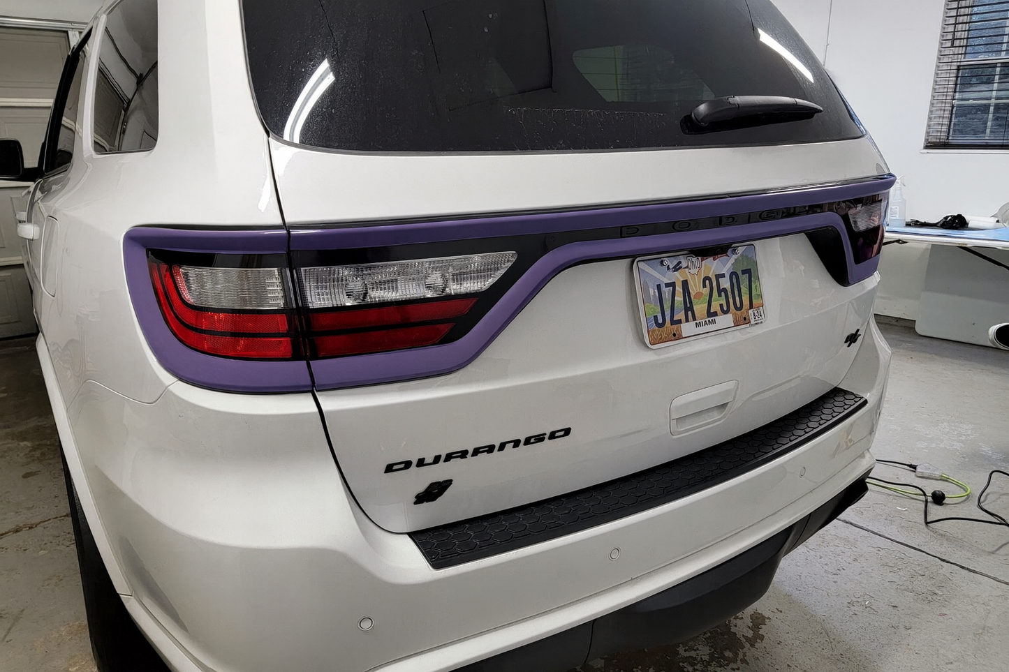 14-25 Dodge Durango Colored Taillight Tint Decal