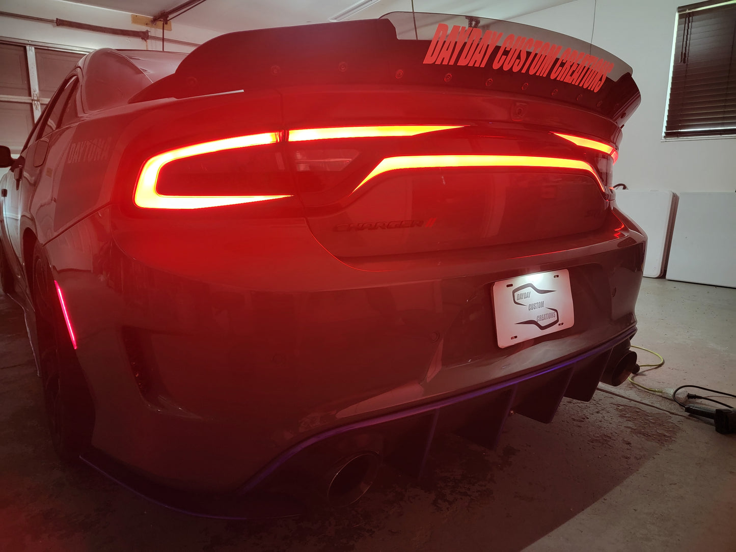 15-23 Dodge Charger Taillight Decal Design 2