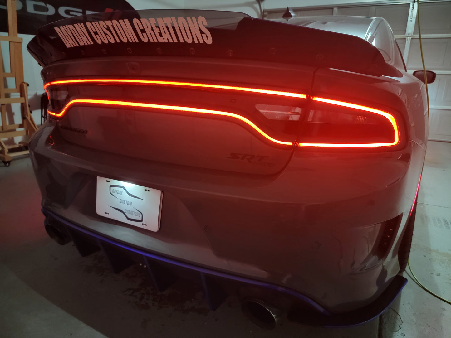 15-23 Dodge Charger Taillight Decal Design 12