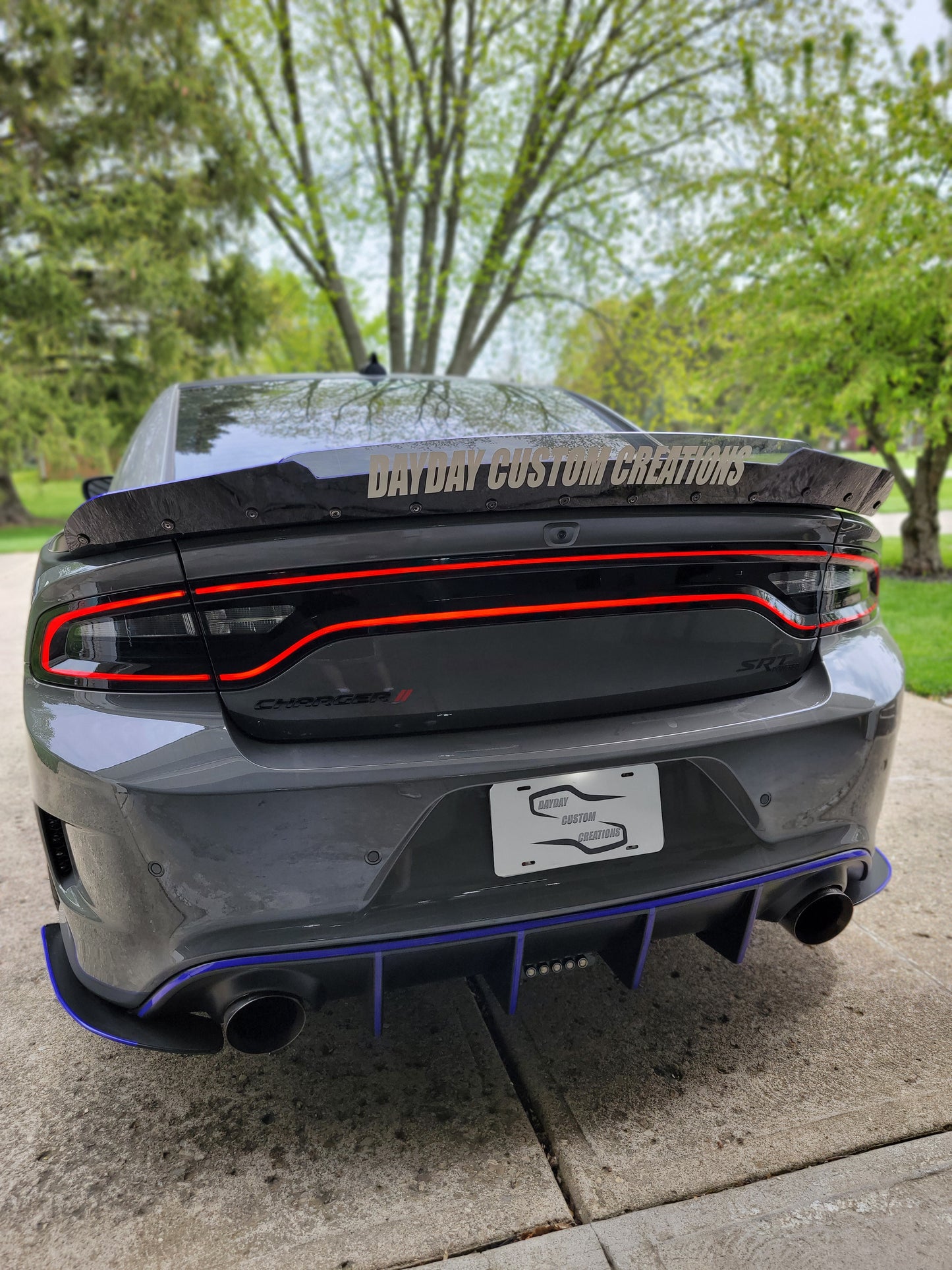 15-23 Dodge Charger Taillight Decal Design 12