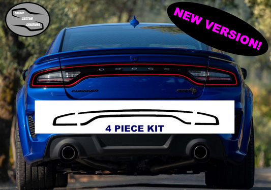 15-23 Dodge Charger Taillight Decal Design 12