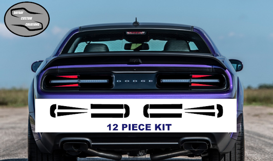 15-23 Dodge Challenger Taillight Decal Design 12