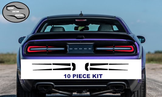 15-23 Dodge Challenger Taillight Decal Design 13