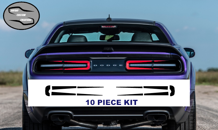 15-23 Dodge Challenger Taillight Decal Design 14