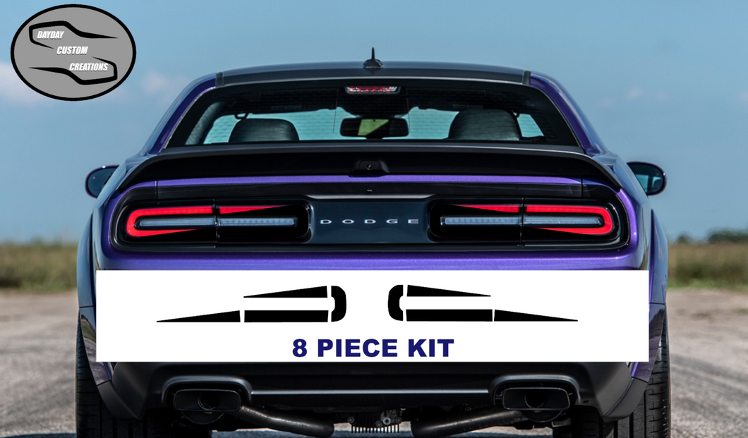 15-23 Dodge Challenger Taillight Decal Design 6