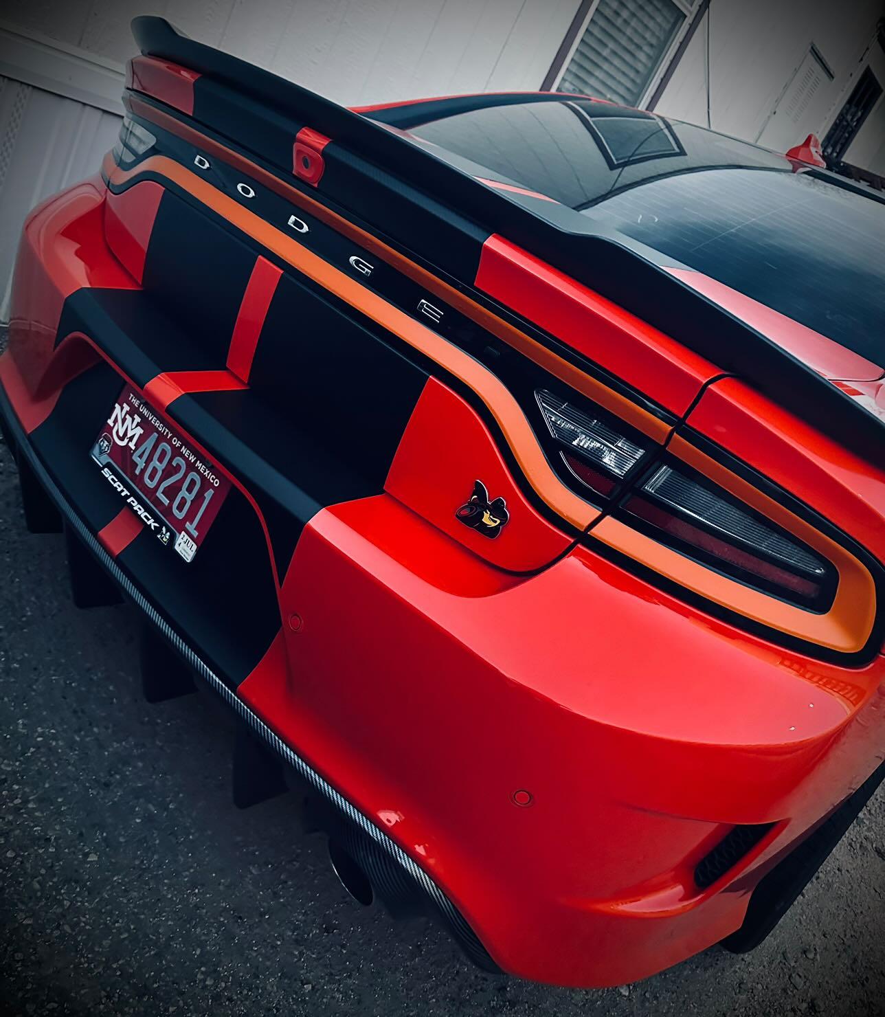 15-23 Dodge Charger Colored Taillight Tint Overlay