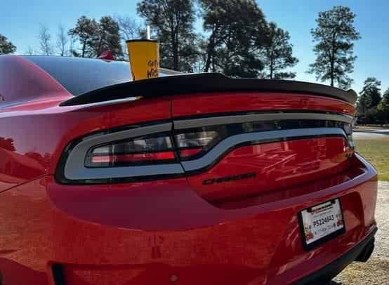 15-23 Dodge Charger Colored Taillight Tint Overlay