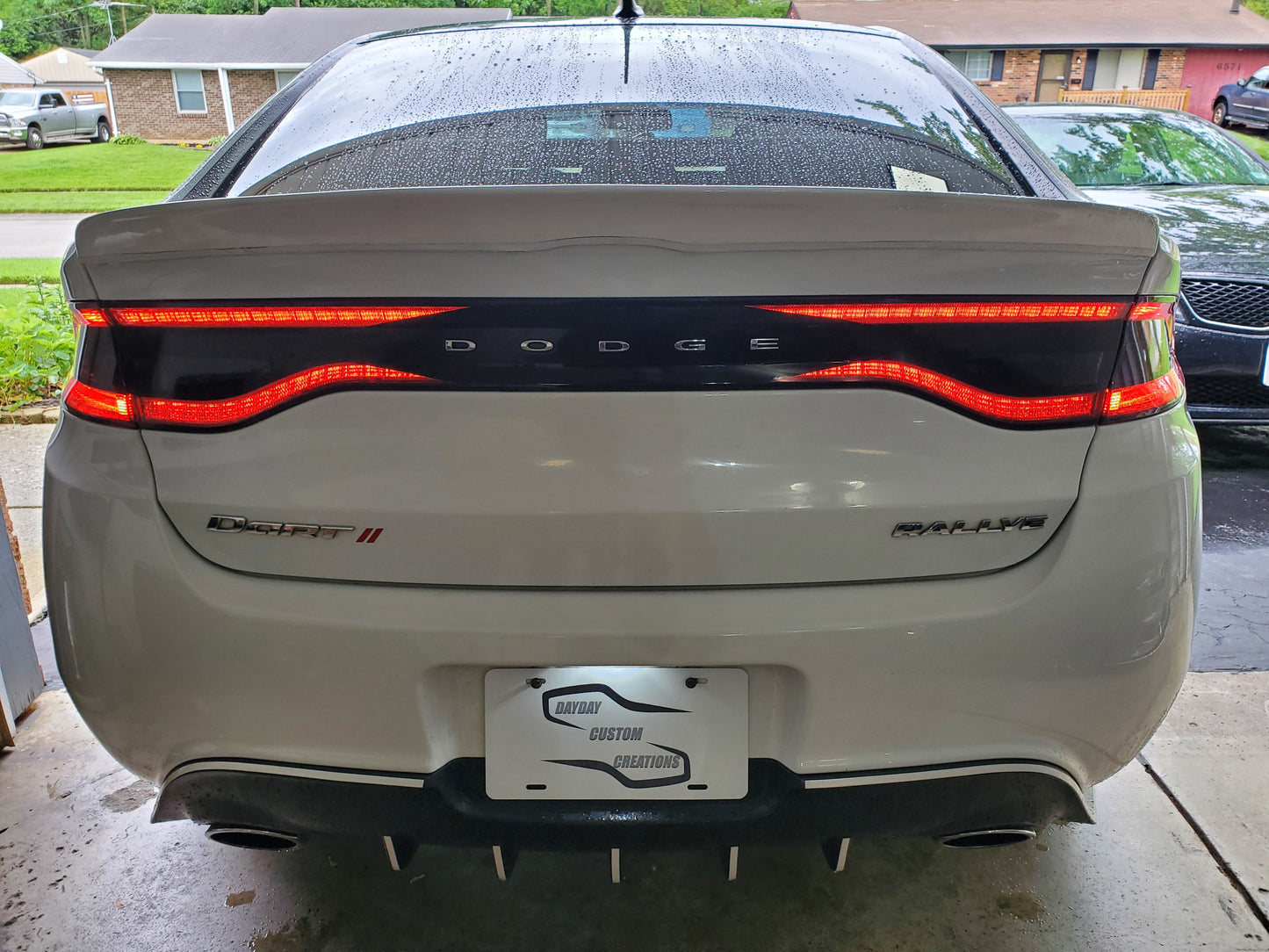 13-16 Dodge Dart Taillight Decal Design 1