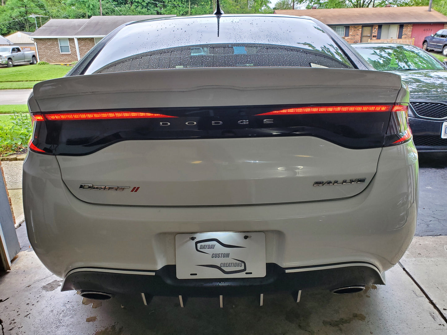 13-16 Dodge Dart Taillight Decal Design 5