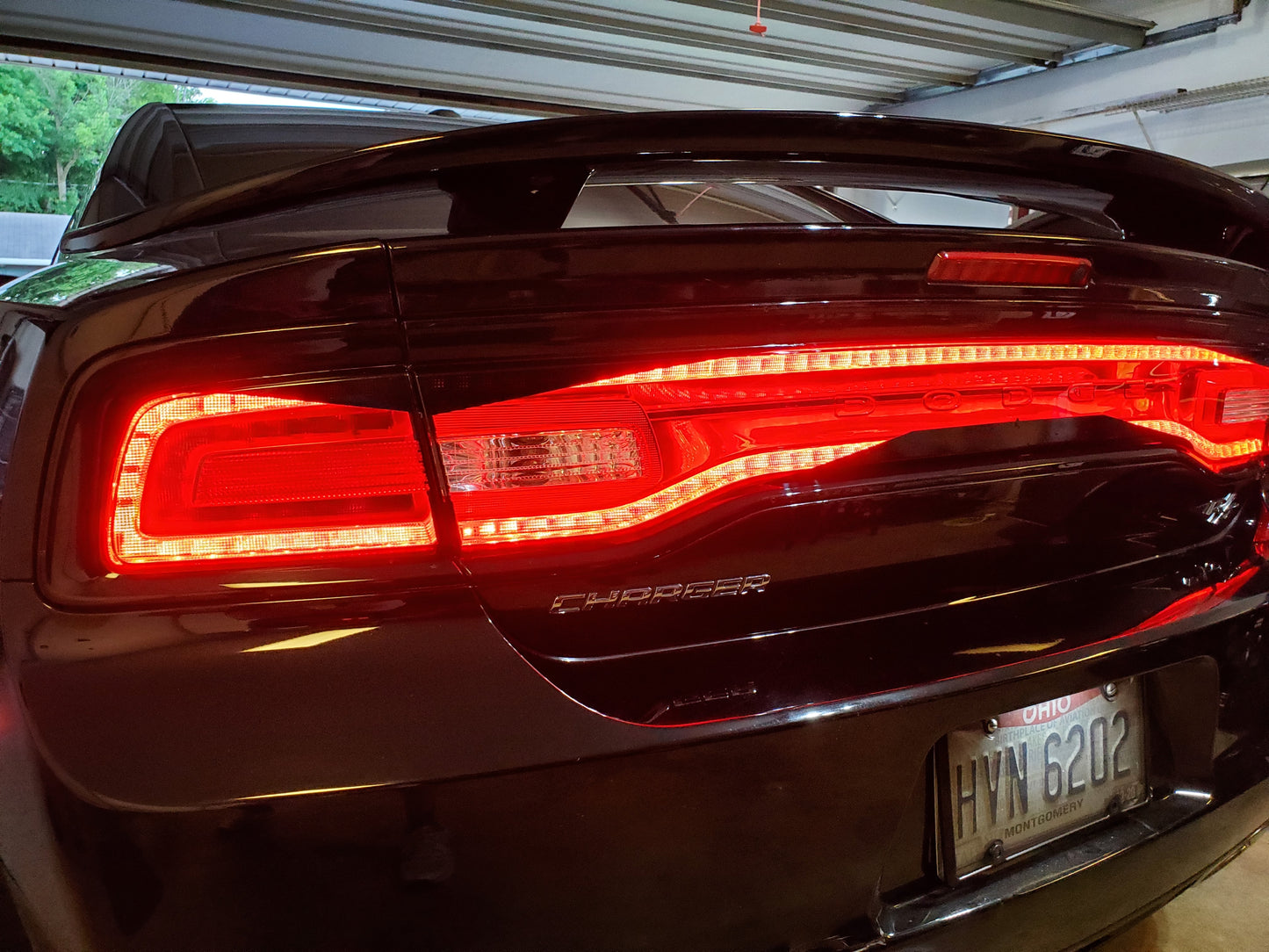 11-14 Dodge Charger Taillight Decal Design 2