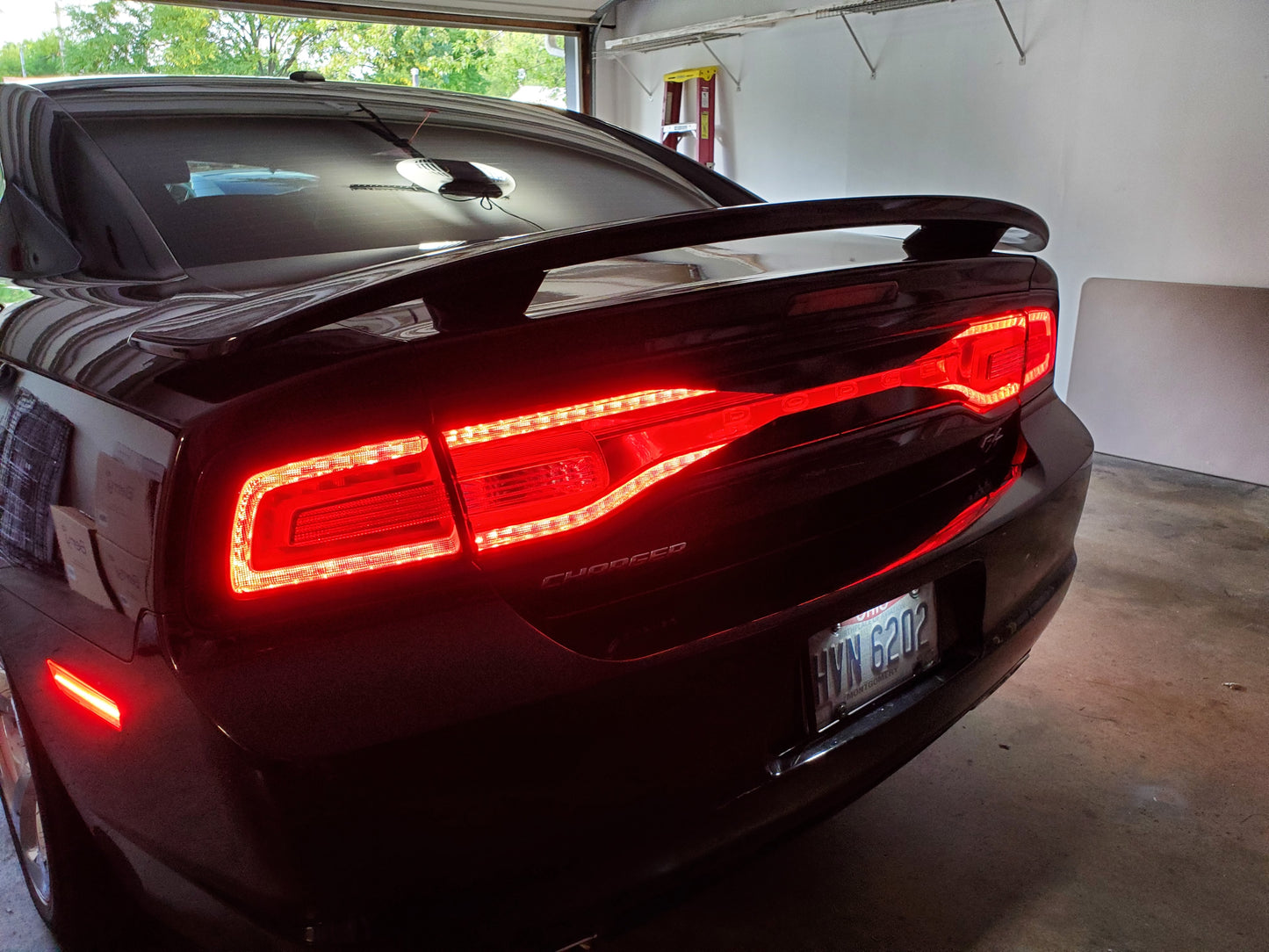 11-14 Dodge Charger Taillight Decal Design 1