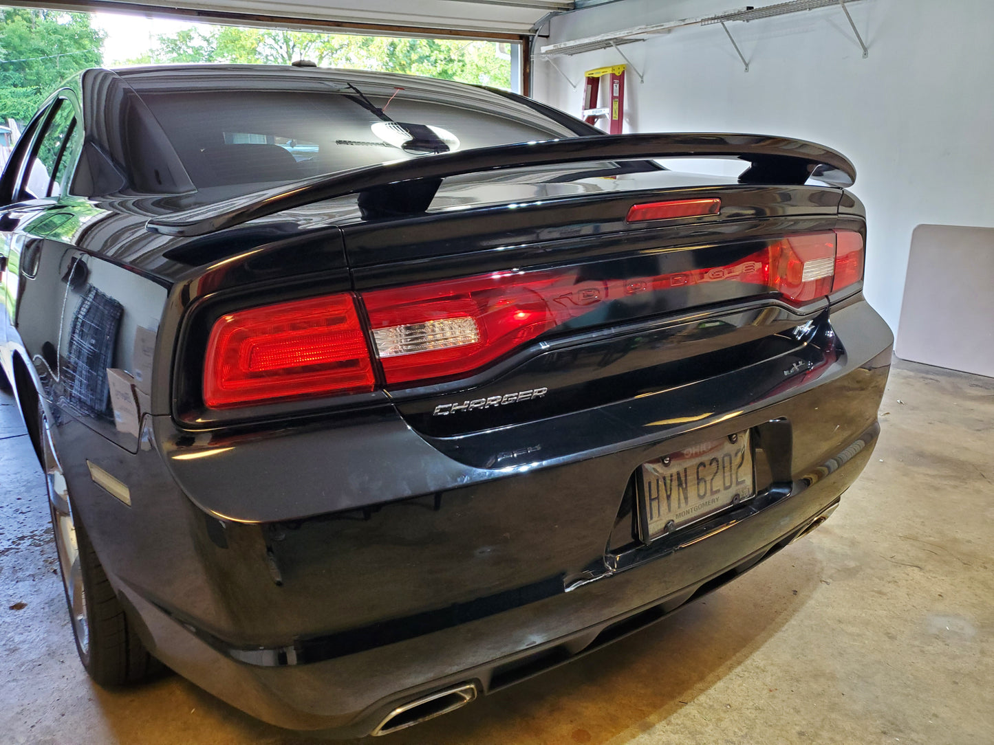 11-14 Dodge Charger Taillight Decal Design 1