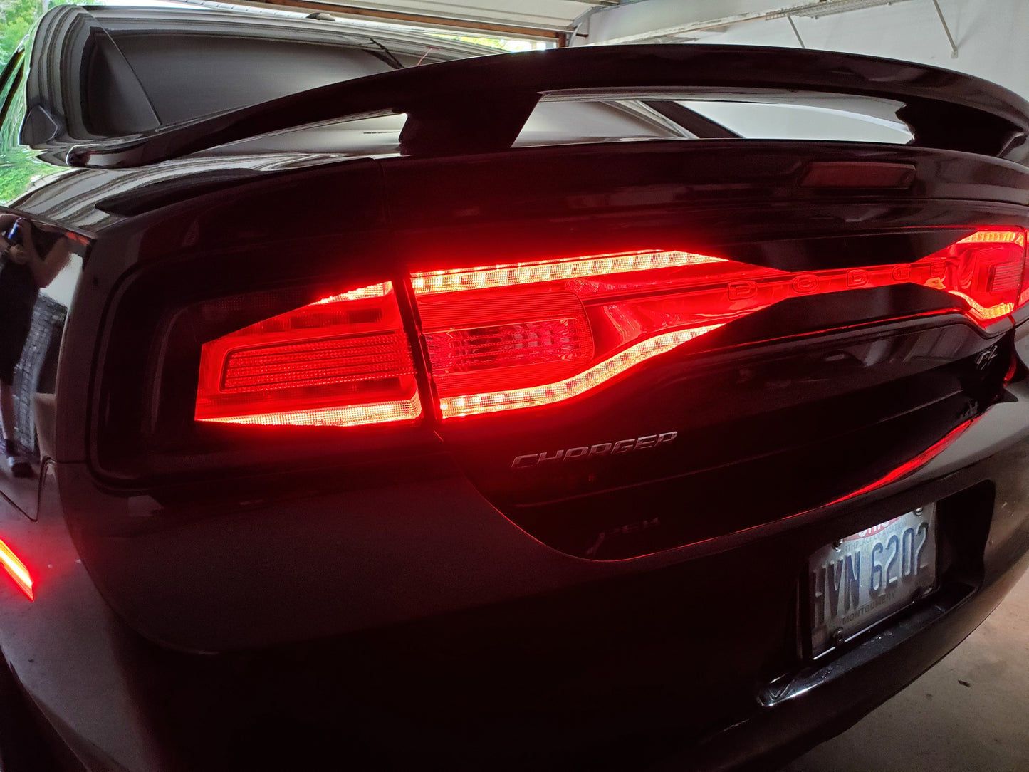 11-14 Dodge Charger Taillight Decal Design 3