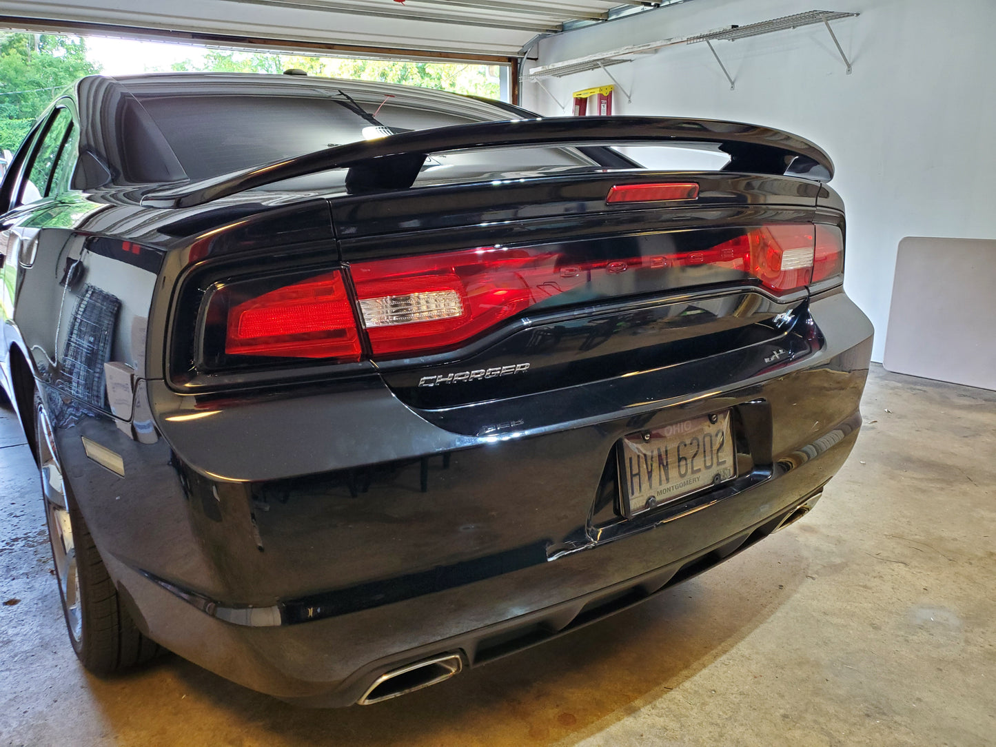 11-14 Dodge Charger Taillight Decal Design 3