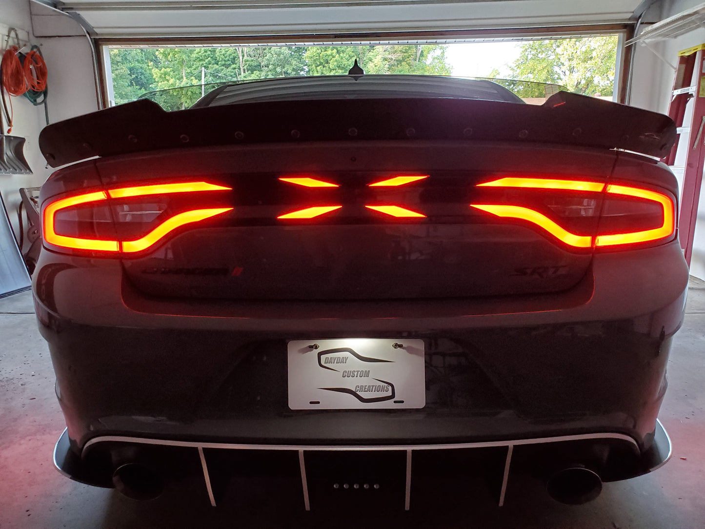 15-23 Dodge Charger Taillight Decal Design 7