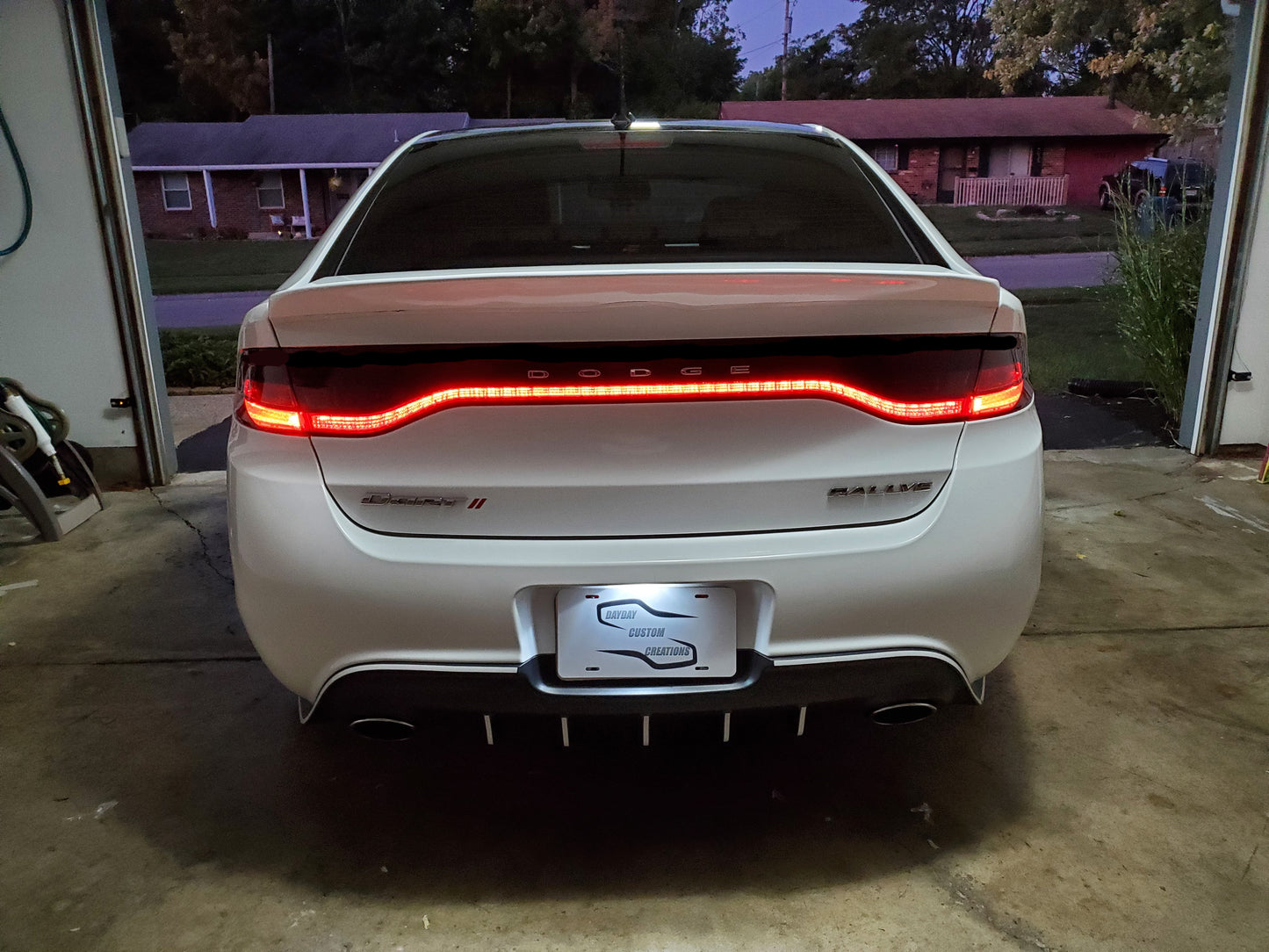 13-16 Dodge Dart Taillight Decal Design 11