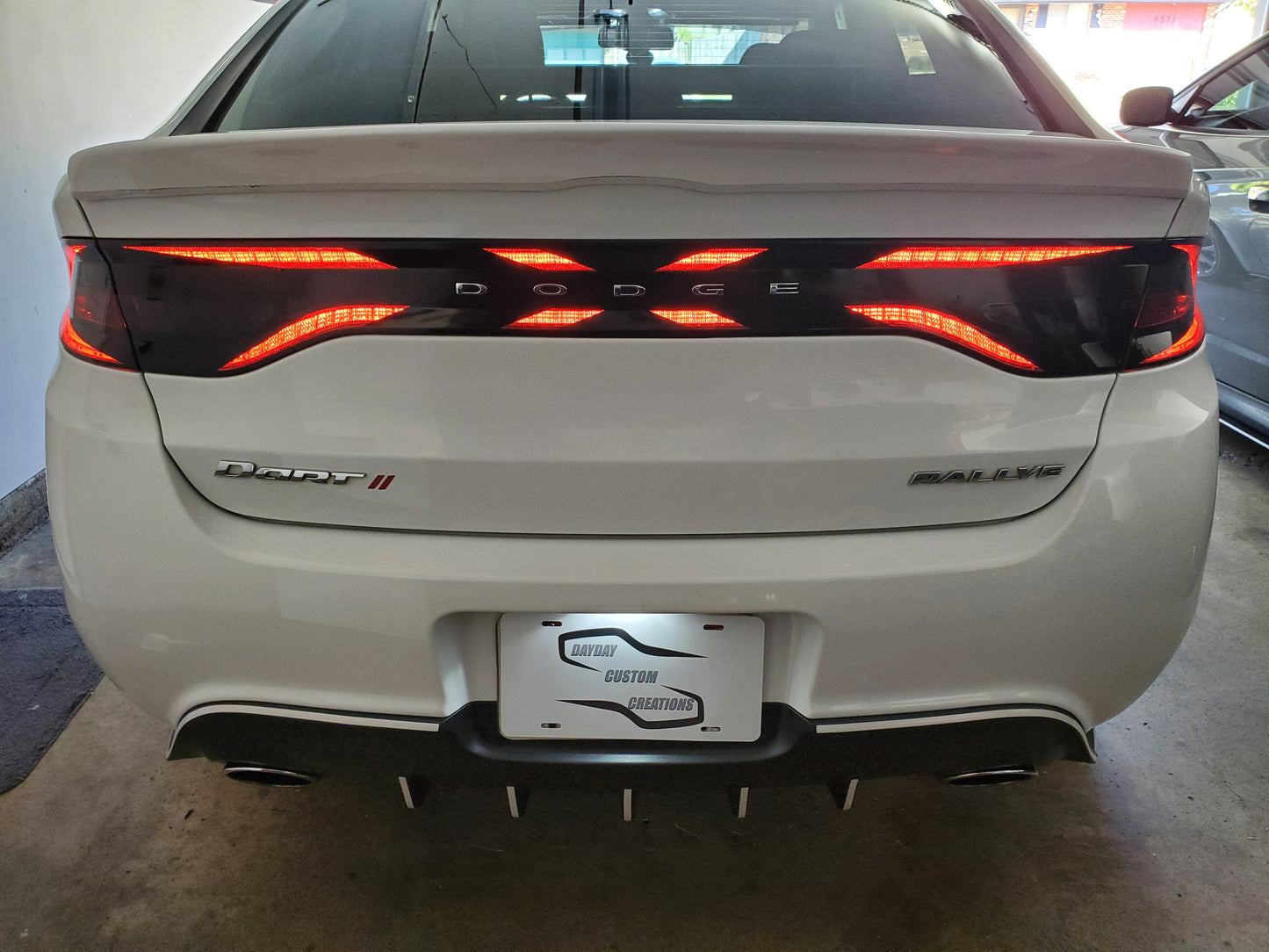 13-16 Dodge Dart Taillight Decal Design 9