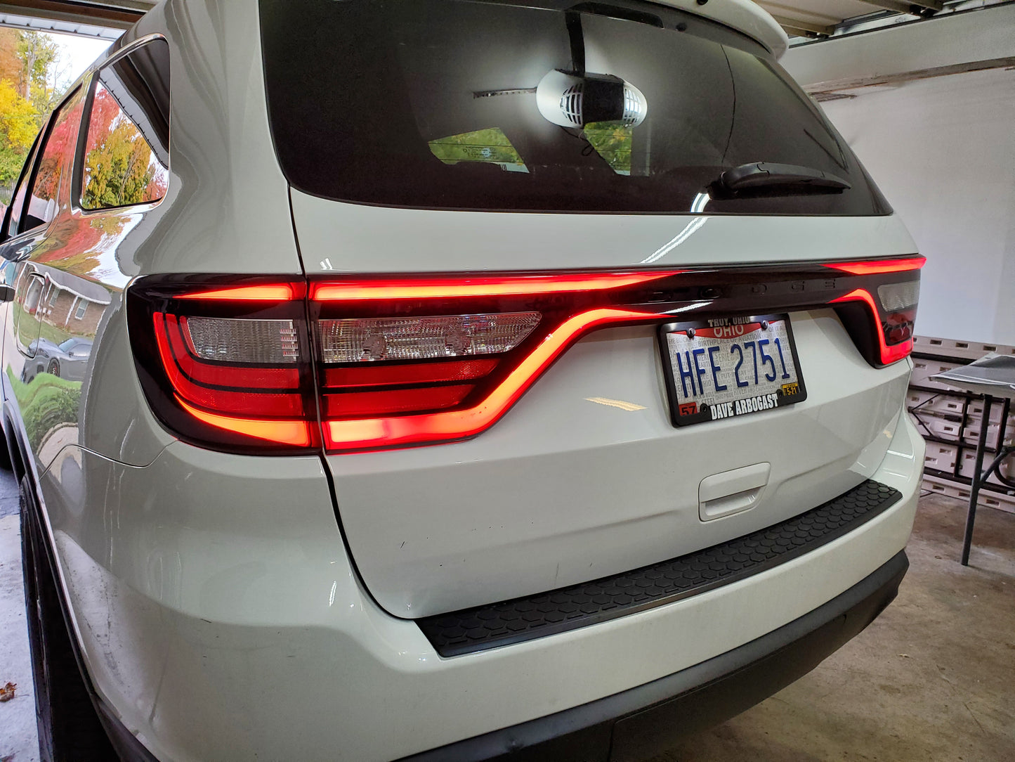 14-24 Dodge Durango Taillight Decal Design 3