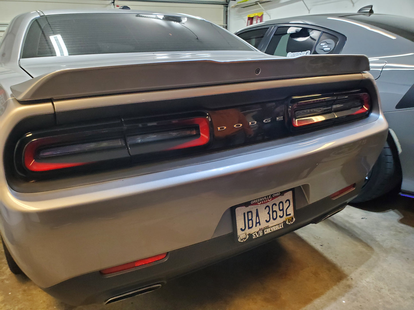 15-23 Dodge Challenger Taillight Decal Design 3