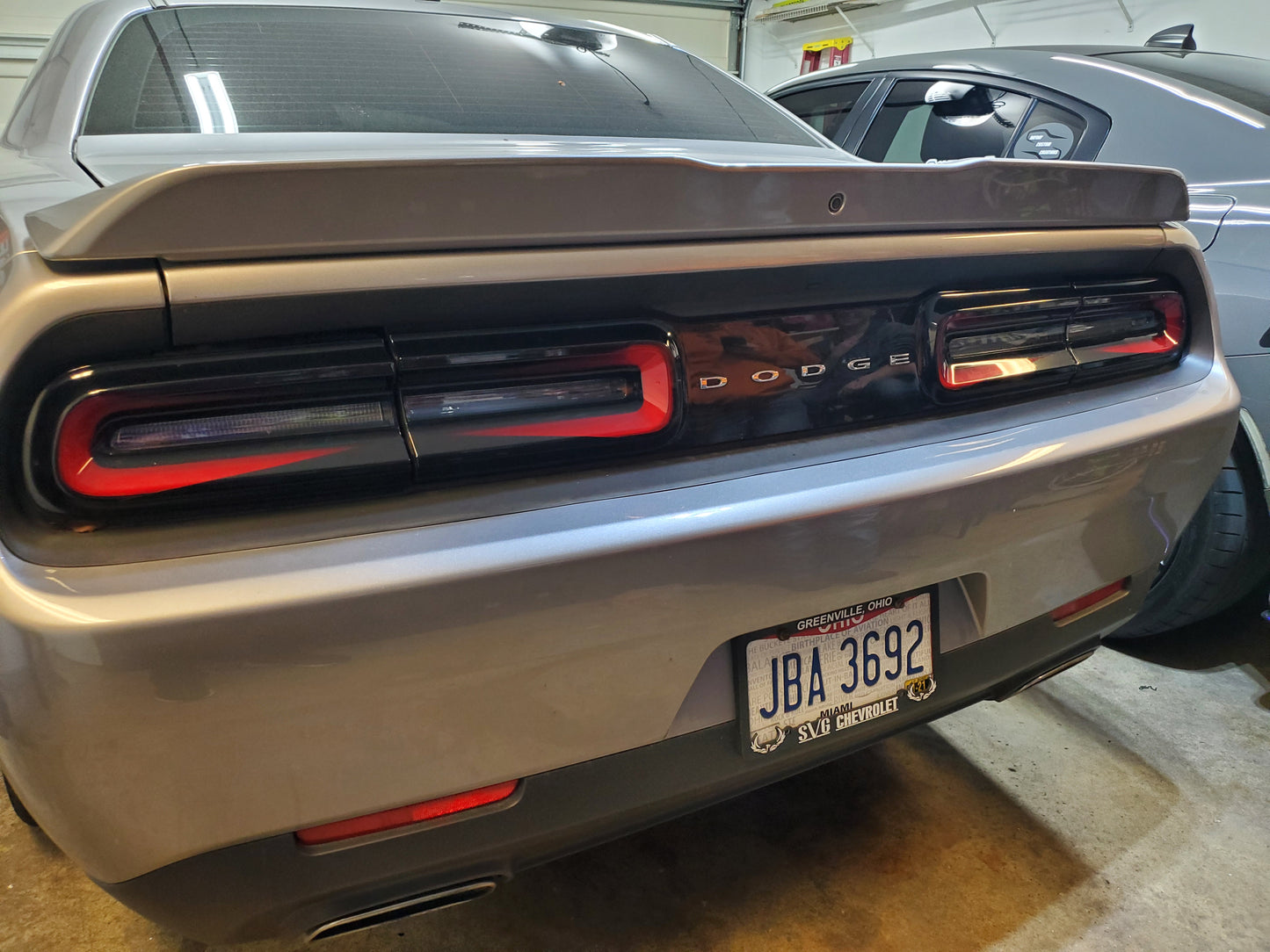 15-23 Dodge Challenger Taillight Decal Design 4