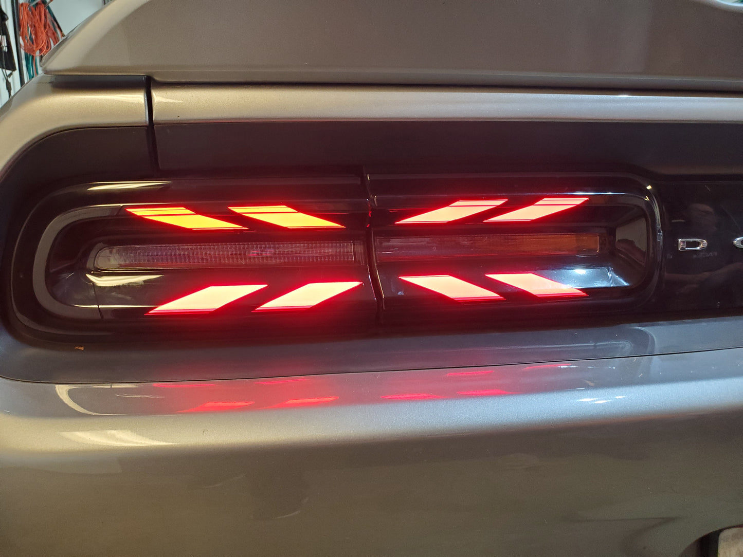 15-23 Dodge Challenger Taillight Decal Design 5