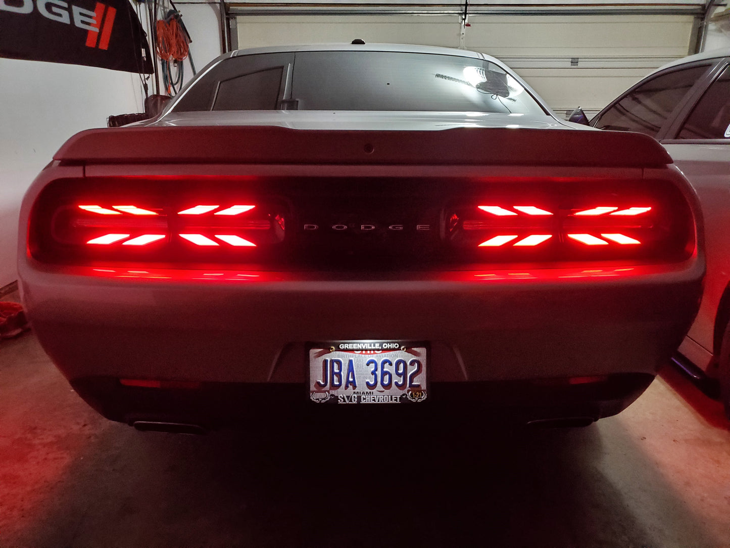 15-23 Dodge Challenger Taillight Decal Design 5