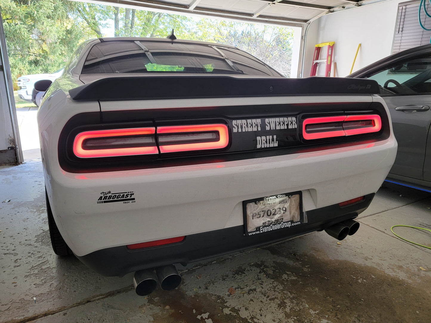 15-23 Dodge Challenger Colored Taillight Tint Overlay