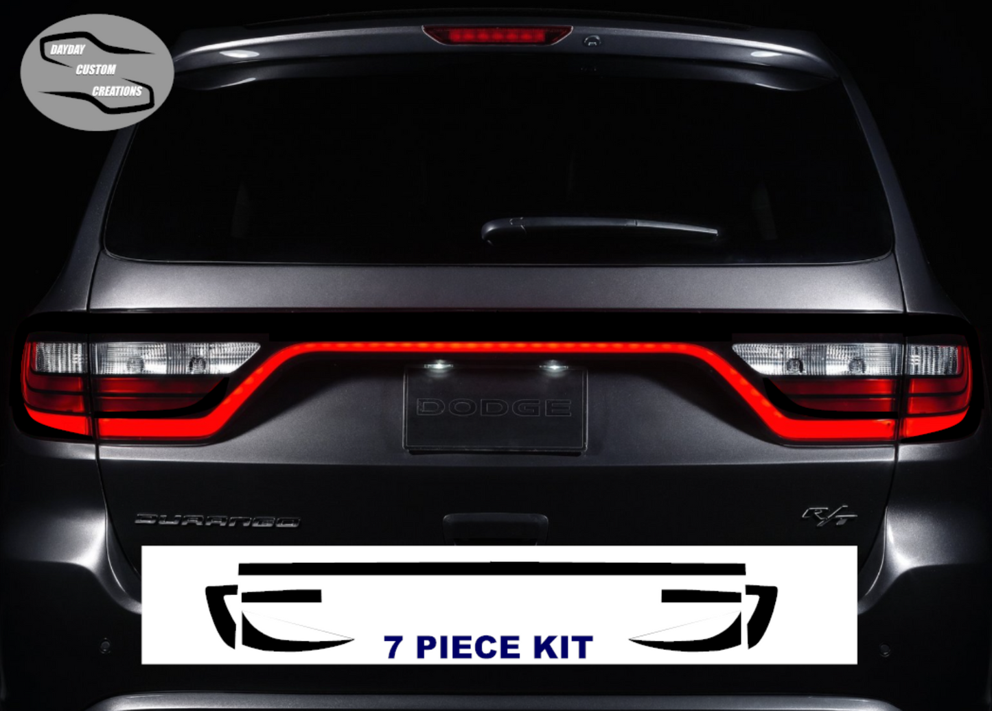 14-24 Dodge Durango Taillight Decal Design 11