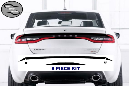 13-16 Dodge Dart Taillight Decal Design 4