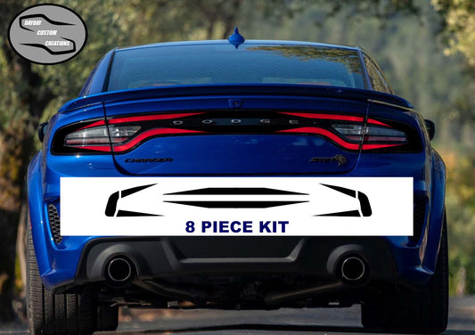 15-23 Dodge Charger Taillight Decal Design 3