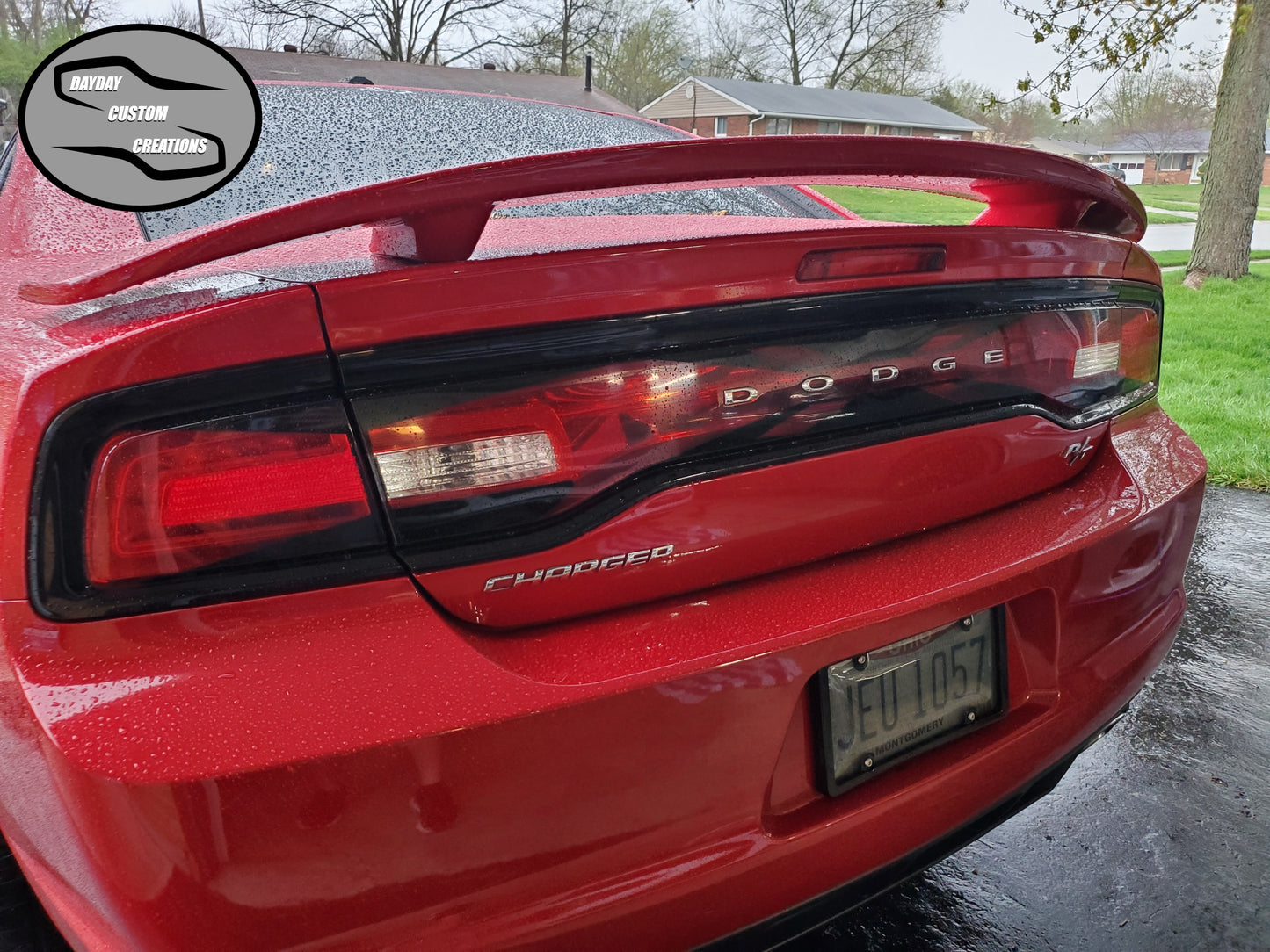 11-14 Dodge Charger Taillight Decal Design 5