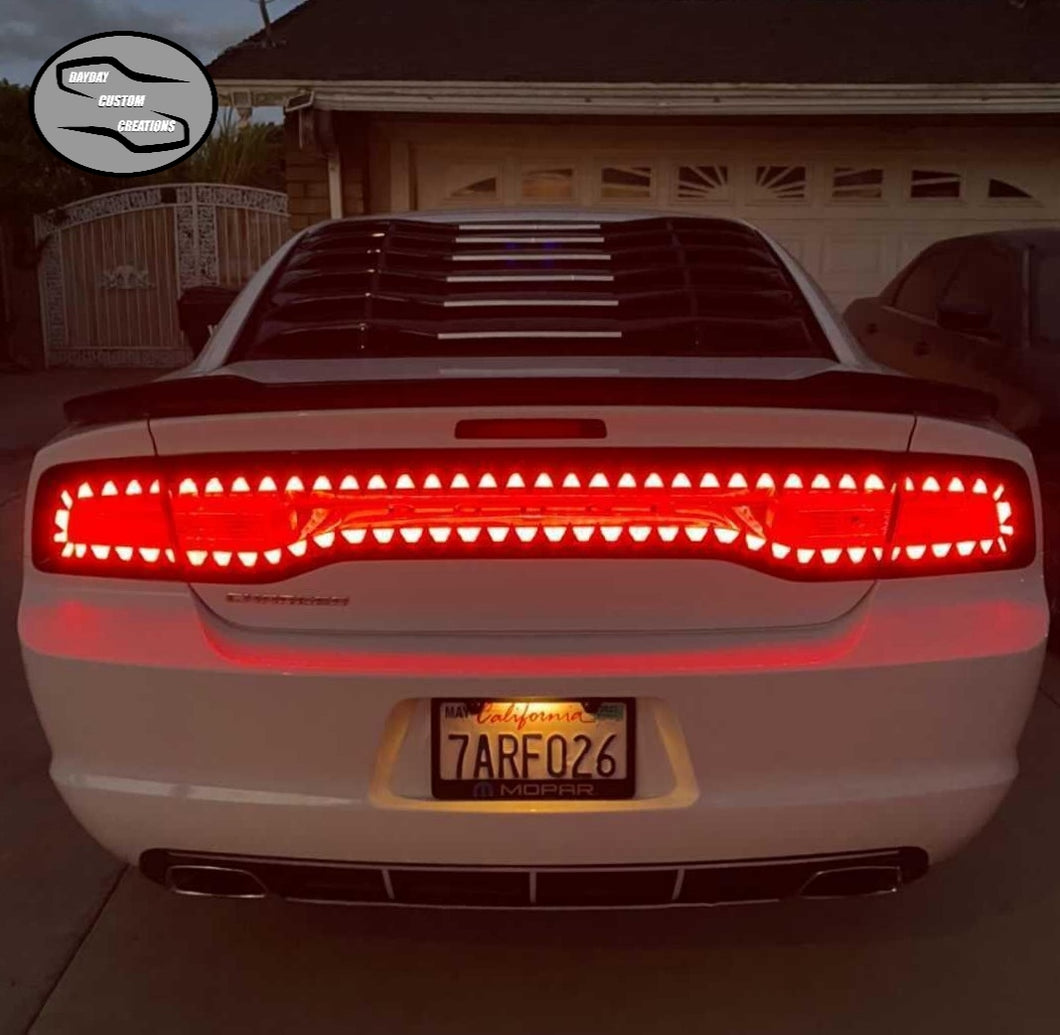 11-14 Dodge Charger Taillight Decal Design 6